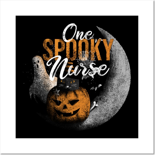 One Spooky Nurse Wall Art by Rishirt